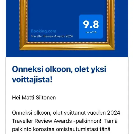 Hiekkaranta Casa de Férias Parikkala