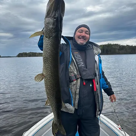 Fishing Hiekkaranta Simpele Сasa de vacaciones Parikkala